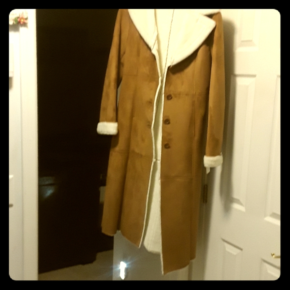 Full length shearling